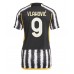 Juventus Dusan Vlahovic #9 Kopio Koti Pelipaita Naisten 2023-24 Lyhyet Hihat